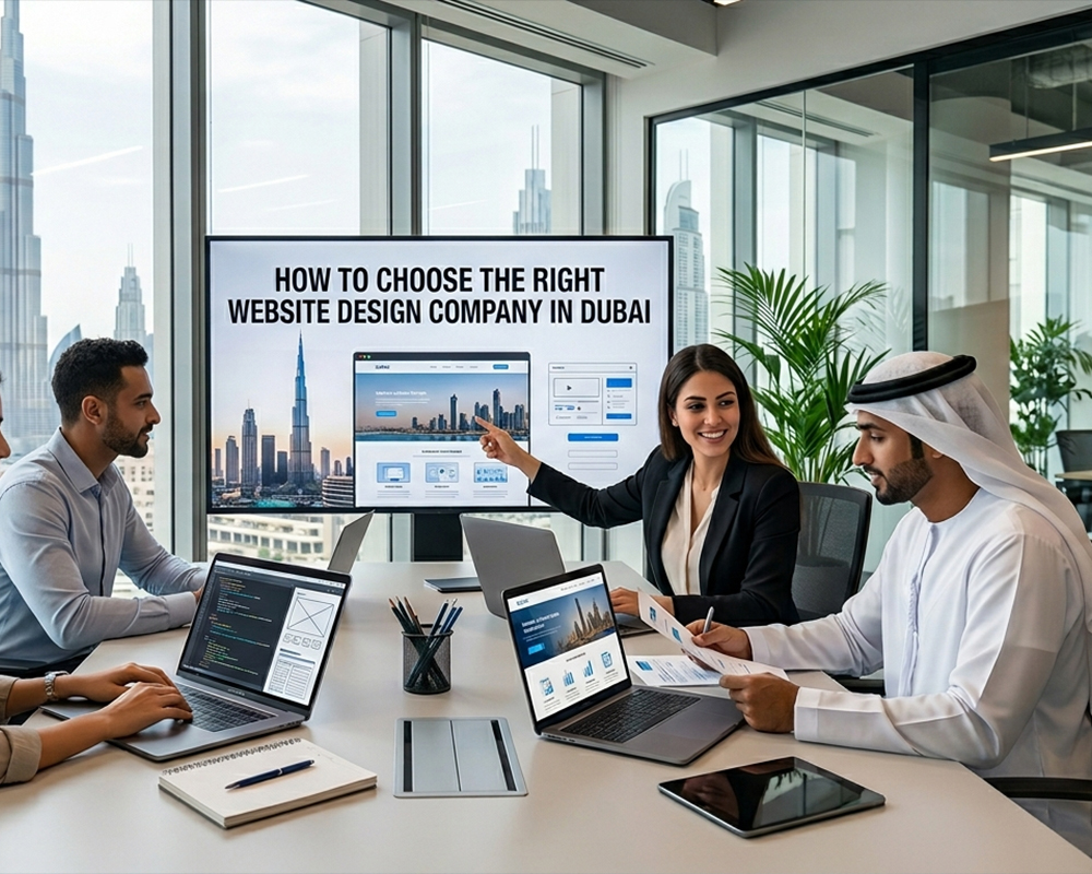 How to choose a web design company in Dubai